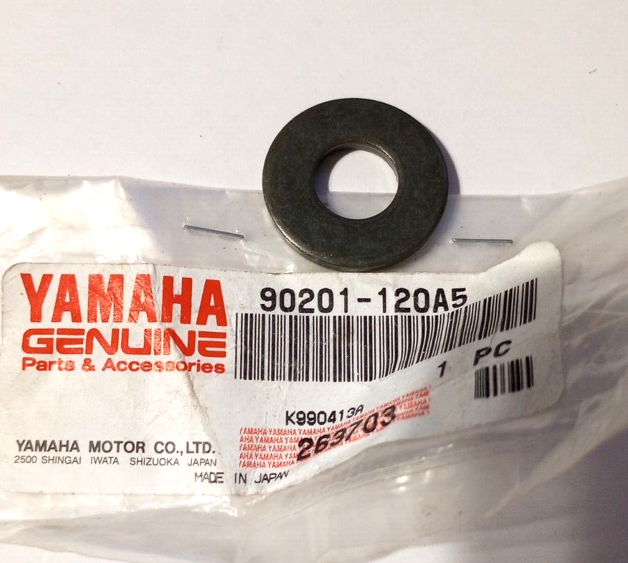 バイイー Yamaha YW125, XT350, YZ490 Plate Washer NOS 90201-120A5 (L-7009