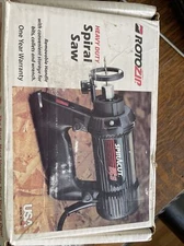 rotozip/#scs01/4amps/120v/Tested working/extra attachments see photos