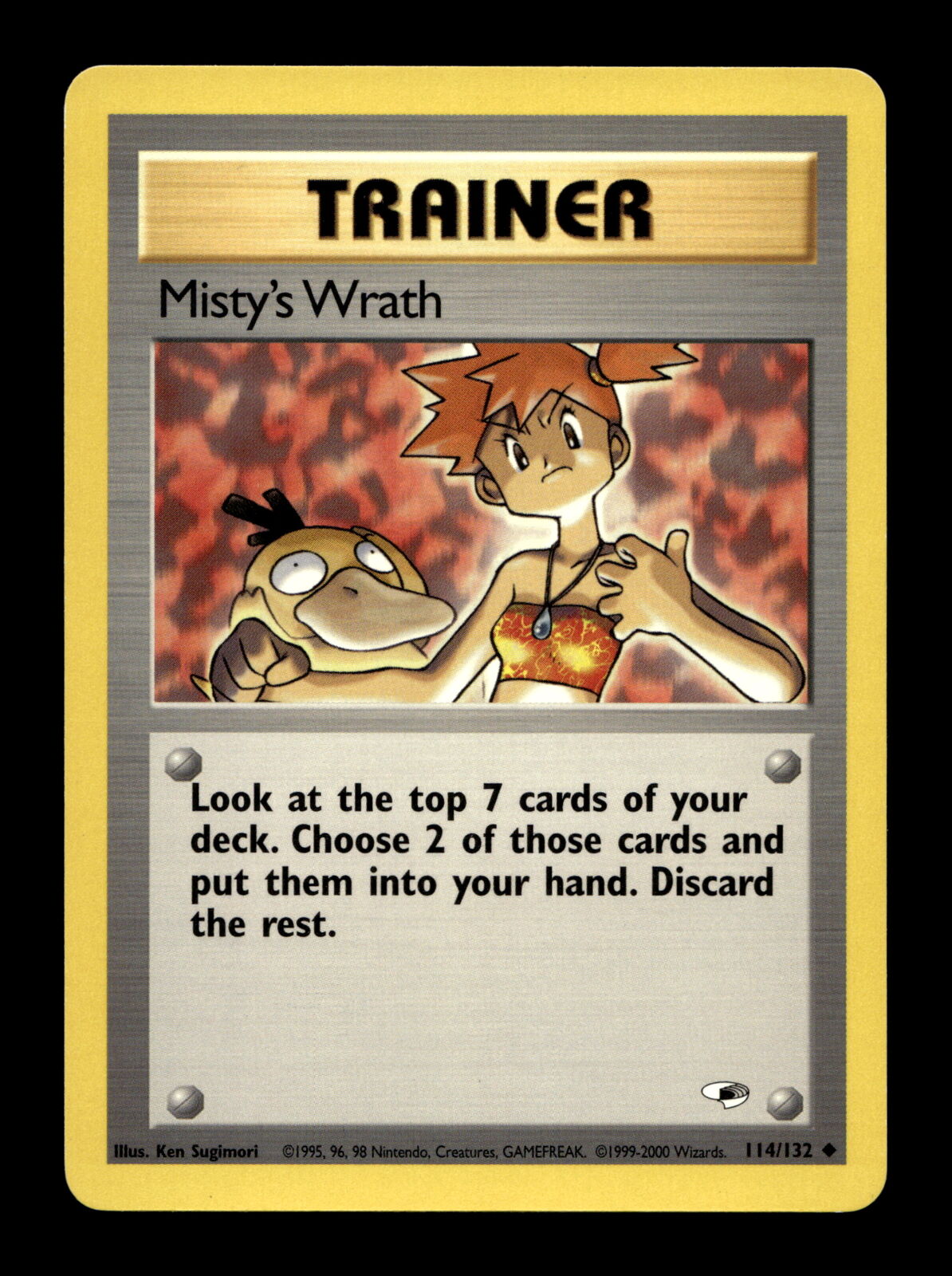 Misty's Wrath #114 Pokemon Gym Heroes
