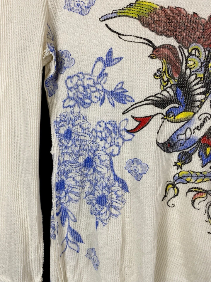 Camisa Térmica Forever 21 De Colección Y2K Grunge Patinador Capricho Emo Gamer Mujer M Foto 2 de 4