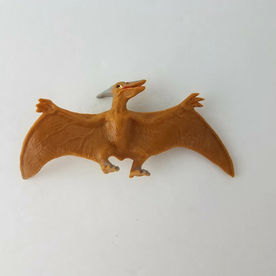 FIGURA PTERANODON PVC VINTAGE DE BULLY BULLYLAND HECHA EN ALEMANIA Dinosaurio 1985 Foto 4 de 4