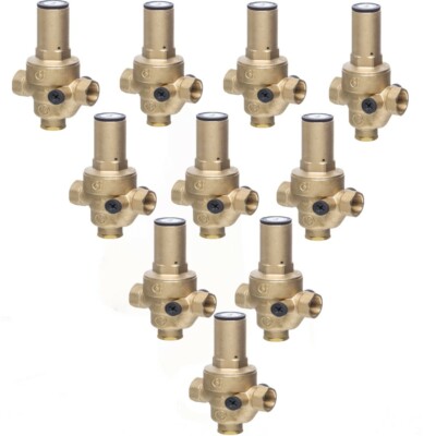 Altecnic 1'' Druckminderventil, 3 bar, 10er Pack