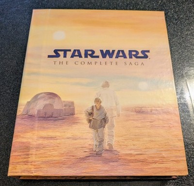 Star Wars: The Complete Saga (Blu-ray, 2011, 9-Disc Box Set) Episode I-VI
