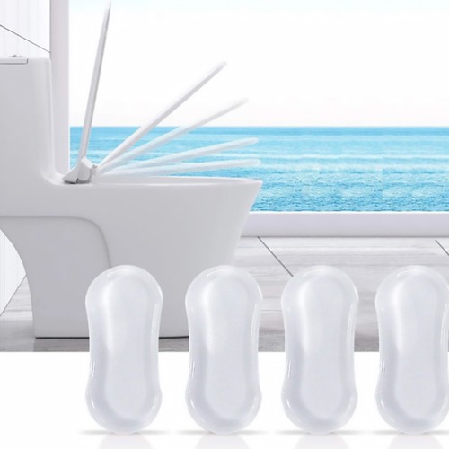 5 PZ Distanziali Paracolpi WC Sedile Cuscino Copri Coperchio per Cuscini Bagno - Foto 6 di 12