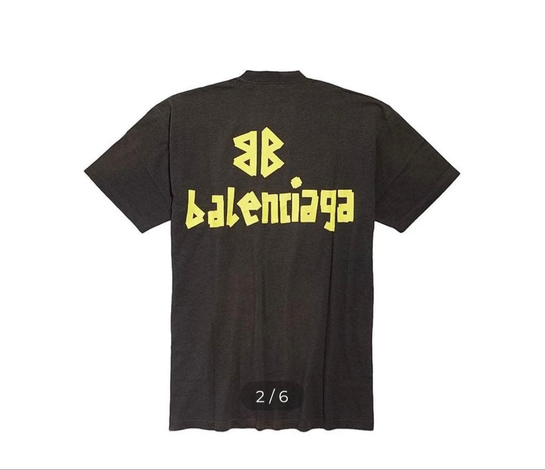 USED BALENCIAGA TAPETYPE T-SHIRT DRESS VERYGOOD thumbnail 8