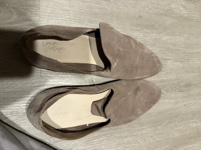 Crown Vintage Carla Loafer Suede Flat Leather 9.5