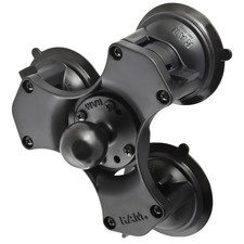 RAP-365-224-1U RAM Twist-Lock Triple Suction Cup Ball Base -...