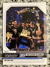 SHAI GILGEOUS-ALEXANDER NBA FINALS MVP! 2025 PANINI INSTANT BASKETBALL SP 3!