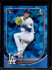 2025 Bowman Chrome Sapphire Roki Sasaki RC Rookie #12 Dodgers