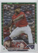 2023 Topps Series 2 Green Foil 424/499 Xzavion Curry #513 0xl5