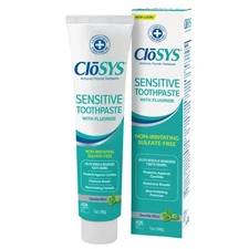Closys Fluoride Toothpaste, 7 Ounce, Gentle Mint, Whitening, Enamel Pr