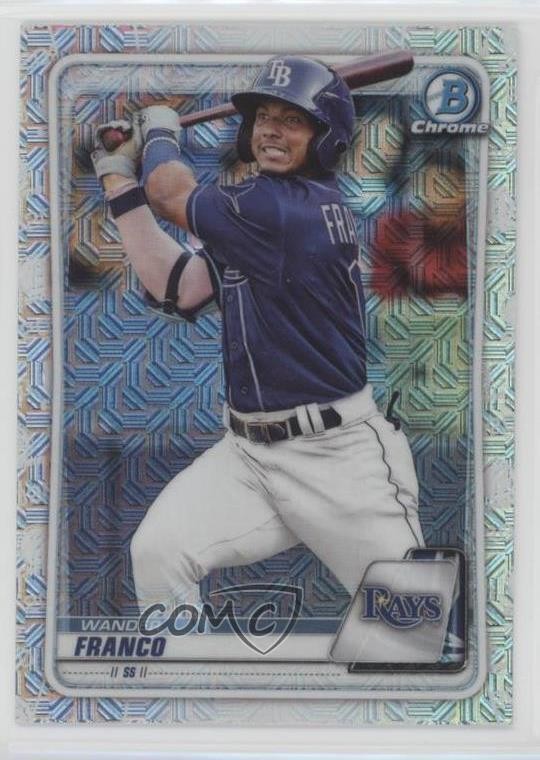 2020 Bowman Chrome Prospects Mega Box Mojo Refractor Wander Franco #BCP-1 0c4