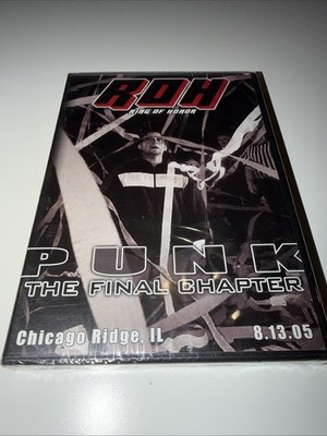 RING OF HONOR Punk The Final Chapter DVD Chicago Ridge IL 8.13.05 ROH WWE NEW
