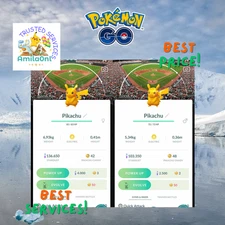 Pokémon✿✿Go✿✿Shiny Pikachu MLB Baltimore Orio✿✿Background Baseball✿-✿Trade✿✿PTC