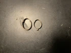 Civil War Reproduction Brass Rifle Barrel Bands.