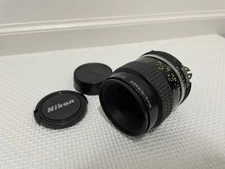 Nikon AI-S Micro-Nikkor 55mm F Used, Clear Optics, Well Maintained