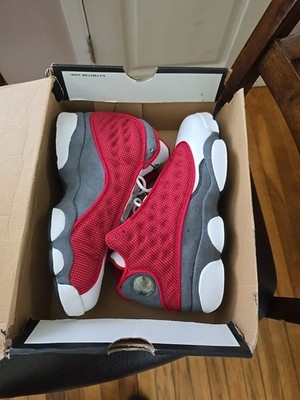 Nike Air Jordan 13 Retro Red Flint Size 7Y GS (2021) Great Cond Check Pics 
