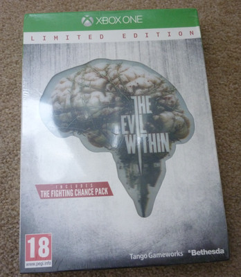 Neu / Sealed Microsoft Xbox One Spiel The Evil Within Limited Edition 