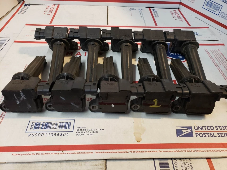 USED GENUINE Saab 9-3 B207 2.0L 03 - 11 Ignition Coil OEM MITSUBISHI 12787707 - Image 3 of 4