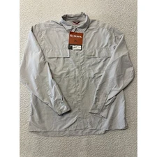 NWT* Simms Mens Long Sleeve Button Down EbbTide Fishing Shirt Size XL