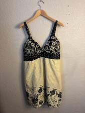 Connection 18 Womens Dress Floral Polkadots Size 3X
