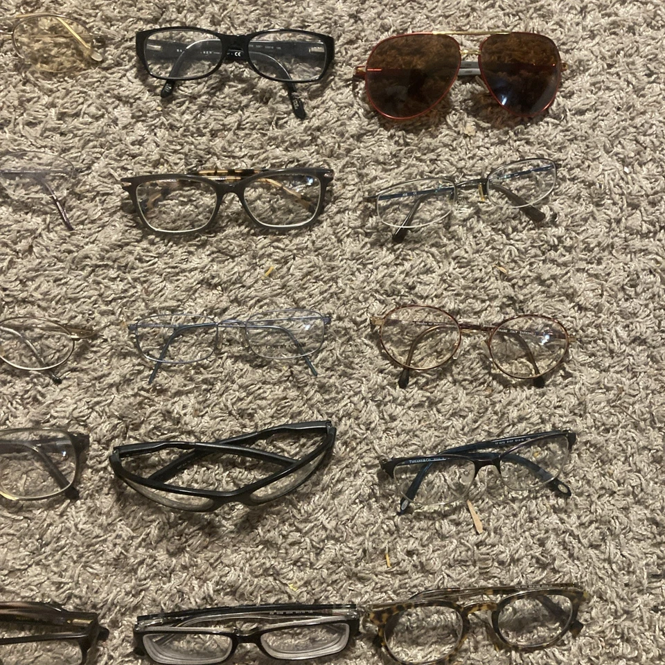 Lote 36 monturas de gafas lote mixto Ray Ban, Vogue, Giorgio Armani, Ralph Lauren Foto 4 de 4