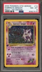 Pokemon Sabrina's Gengar Gym Heroes 1st Edition Holo Rare #14 PSA 8
