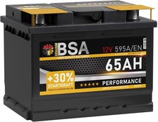 Autobatterie 65Ah 12V Starterbatterie ersetzt 54Ah 55Ah 56Ah 60Ah 62Ah 63Ah 64Ah
