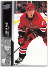 2021-22 Upper Deck #282 Jesper Fast Carolina Hurricanes