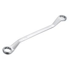 Offset Double Box End Wrench 34mm x 36mm Metric 12 Point Chrome Plated Hand Tool