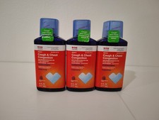 Lot Of 3 CVS Cough Chest Congestion Relief