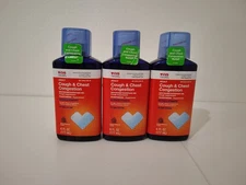 Lot Of 3 CVS Cough & Chest Congestion Relief 
