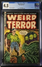 Weird Terror #1  - 1952 - CGC 4.5 - Don Heck Cover -- Golden Age Pre-Code Horror