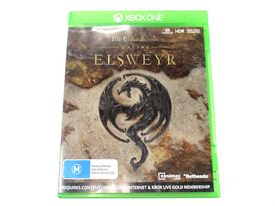 XBOX One The Elder Scrolls Online Elsweyr M R4 PAL 2019 Bethesda Tested ...