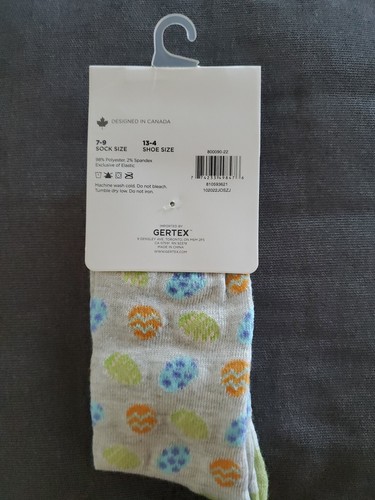 Kids Easter Socks Eggs - Picture 3 of 4