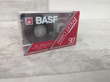BASF Ferro Extra I 90 Minutes Blank Cassette Tape New Sealed