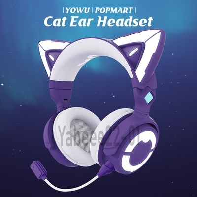 Yowu Cat Ear Headphones Wired YOWU Cat Ear Headphones 3G, RGB