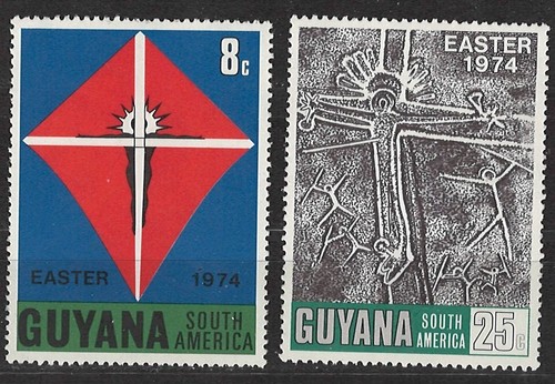 Guyana, 1974, postfr., Ostern