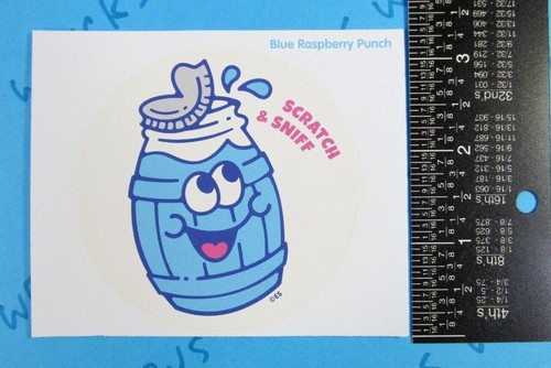 Juice Barrel Sticker Blue Raspberry Punch Scented Everything Smells Large - Picture 3 of 4