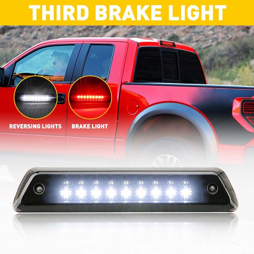 Smoke LED Third Brake Light & Cargo Lamp for 2009-2014 Ford F-150