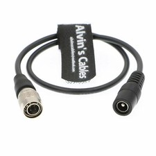 Hirose 4 Pin HR10A-7P-4P Male to DC Cable for Sound Device ZAXCOM Blackmagic