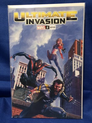 ULTIMATE INVASION #1 UNKNOWN COMICS DAVIDE PARATORE EXCLUSIVE VARIANT. NM