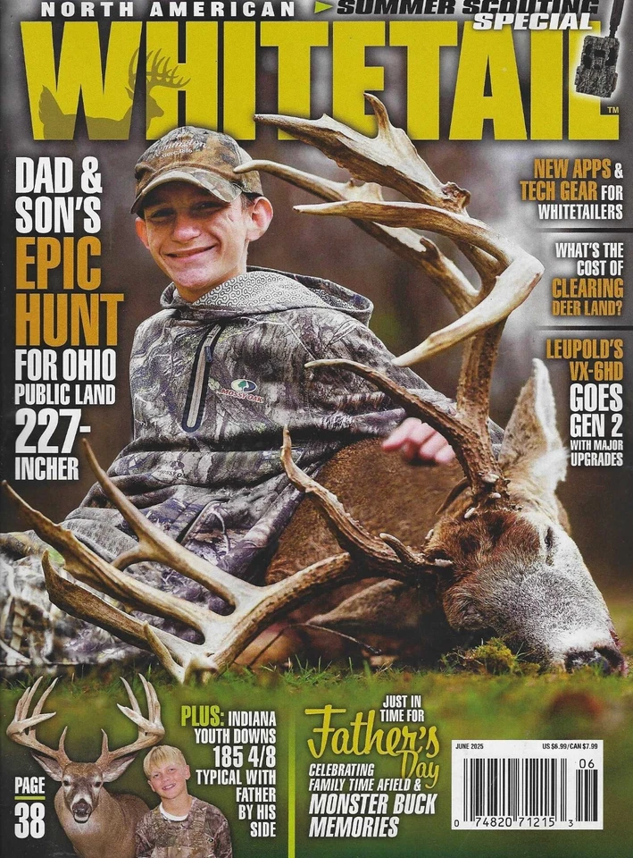 North American Whitetail Magazine June 2025 Dad & Son's Epic Hunt