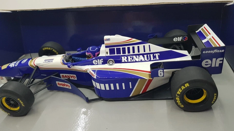 Paul's Model Art Williams FW18 Jacques Villeneuve 180960006 1996 1:18 F1 - Immagine 3 di 4