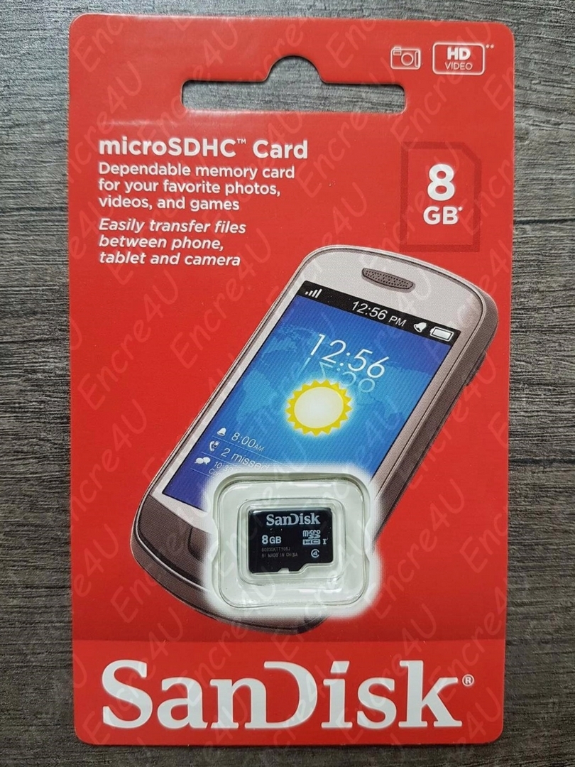 Carte Mémoire MicroSD SanDisk Ultra 64 Go - Vitesse 48 MB/s - Classe 10 - Neuf