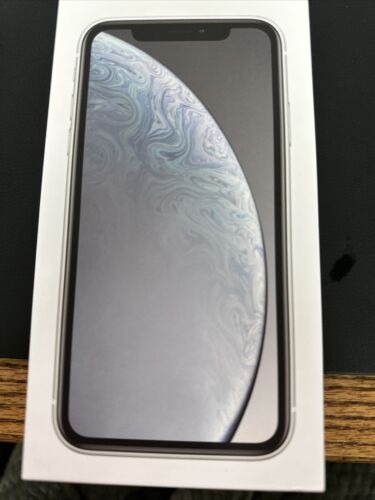 apple iphone xr box only 128gb White | eBay
