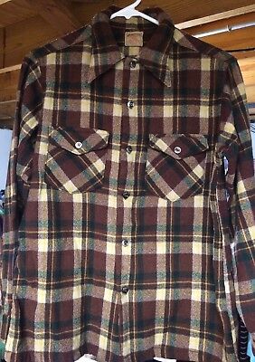 Vintage 1920-30s Jc Penny Sportclad flannel style shirt wool Vintage 1920-30s Jc Penny Sportclad flannel style shirt wool