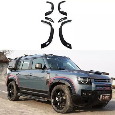 Fits for Defender 110 4D 2020 2021 2022 Wheel Fender Trim Kit Widening Fender