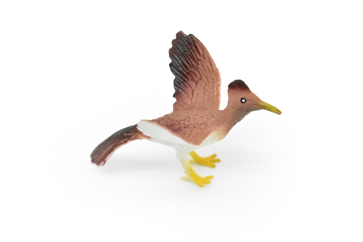 Roadrunner, Bird Toy, Very Nice Plastic Model, Hand Painted 3
