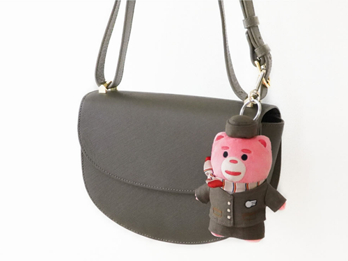 Bellygom X Asiana Airlines Collaboration Cabin Crew Keyring Doll